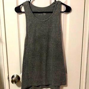 TOPMAN small slim fit gray tank